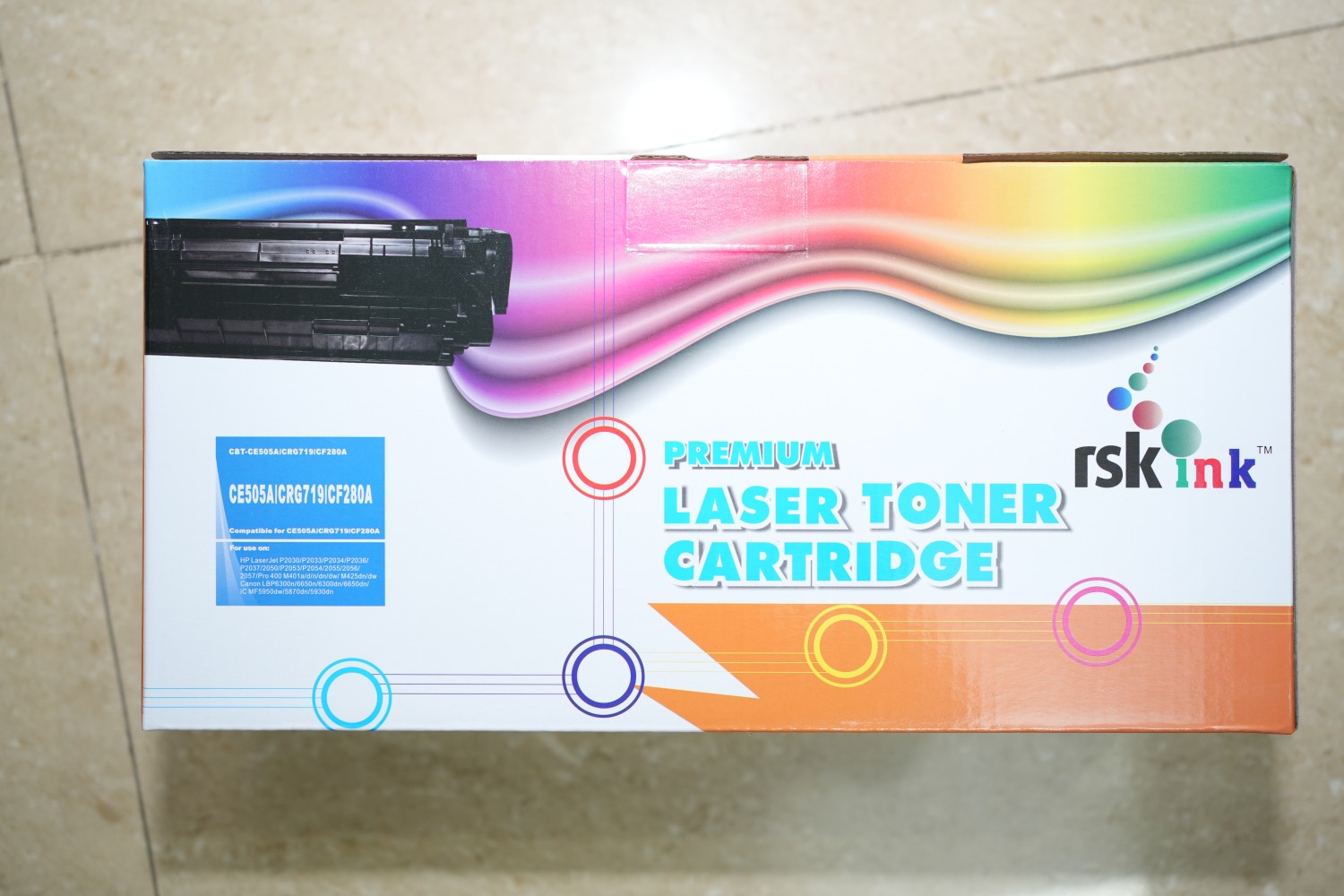 Premium Laser Toner Cartridge CE505A/CRG719/CF280A